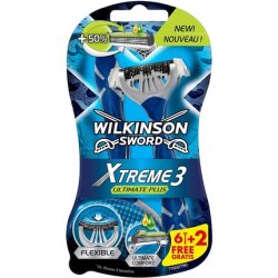 Wilkinson Sword Xtreme 3 Ultimate Plus Disposable Razor
