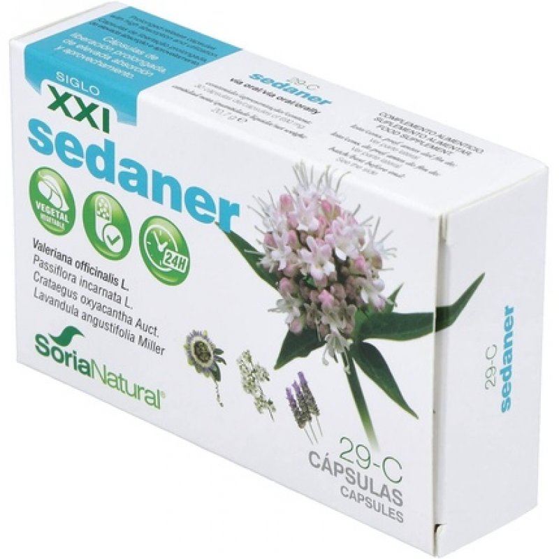Soria Natural Sedaner Formula XXI 29-C 30 Capsules