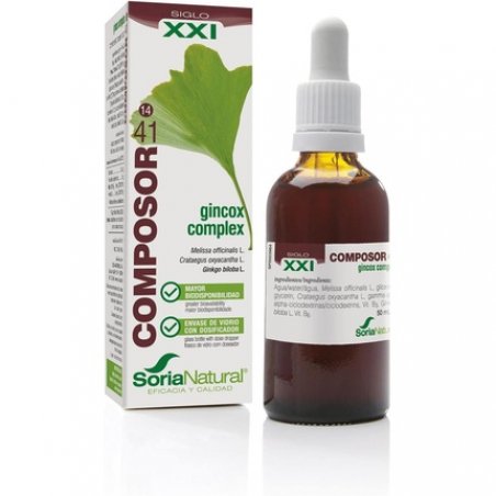 Soria Natural Composor 41 Gincox Complex 50ml