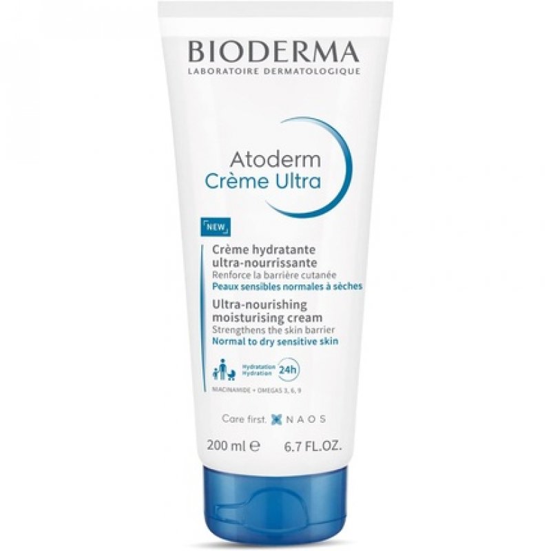 Bioderma Atoderm Ultra-Nourishing Moisturising Cream 200ml