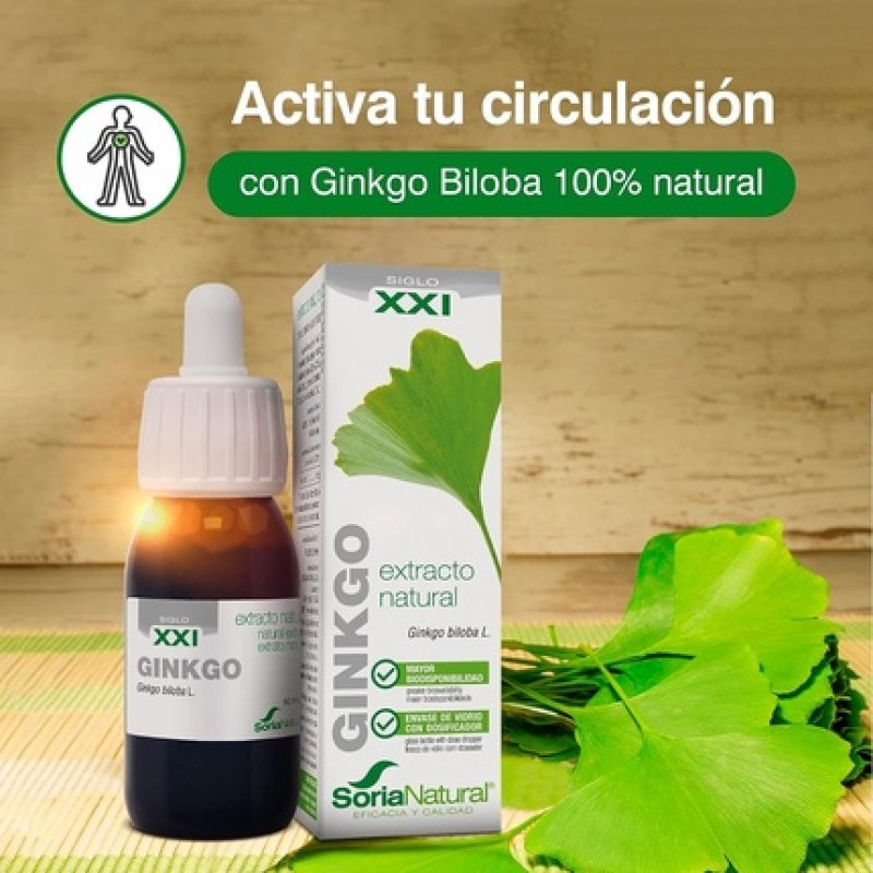 Soria Natural Ginkgo Biloba Natural Extract 50ml