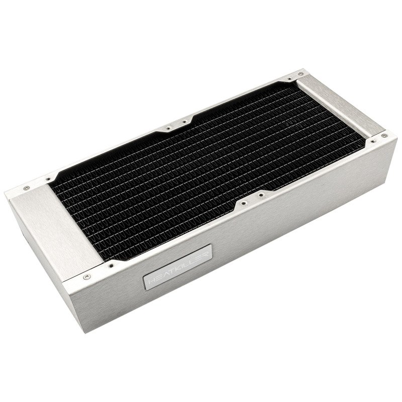 Watercool Heatkiller RAD, 240 mm, L - Edelstahl