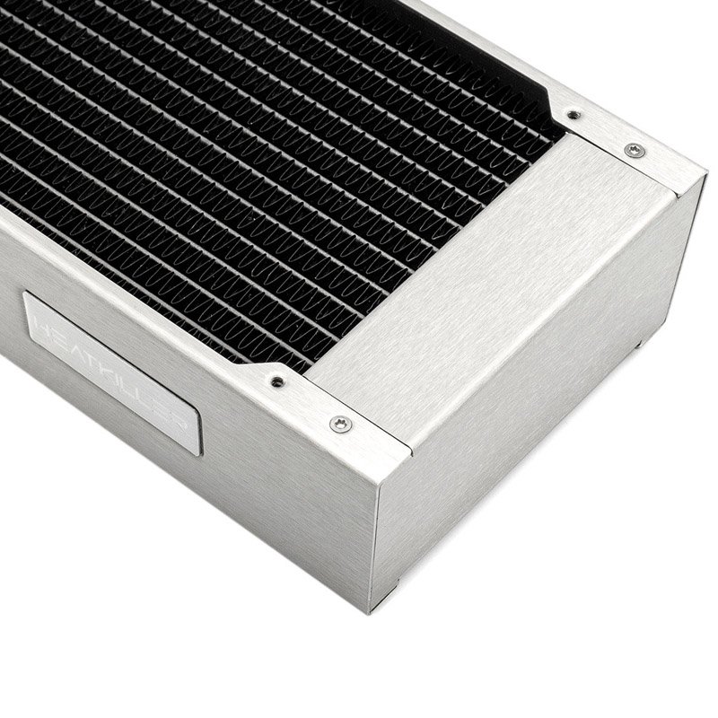 Watercool Heatkiller RAD, 240 mm, L - Edelstahl