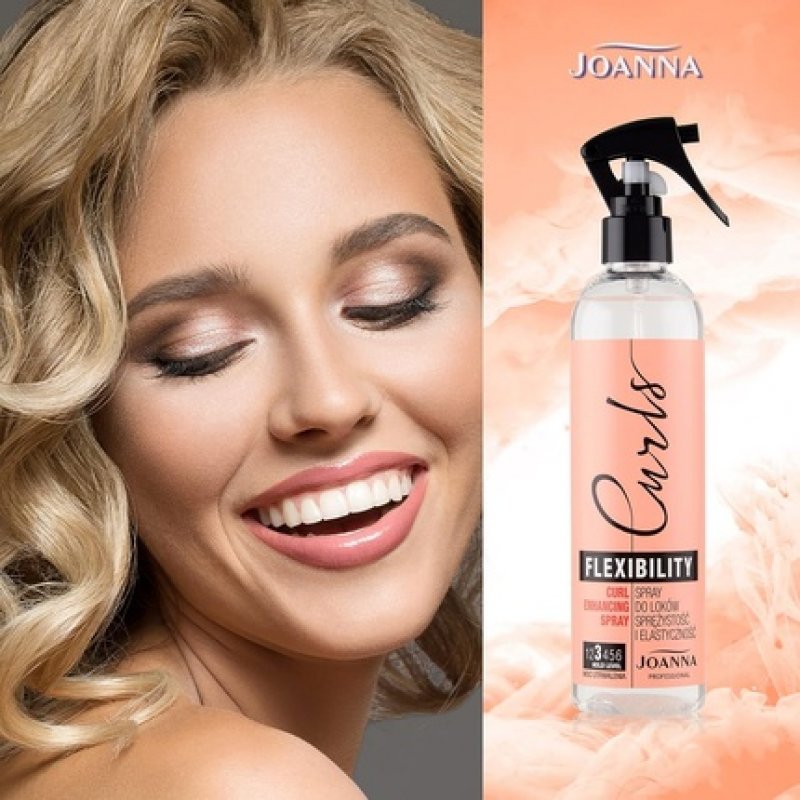 JOANNA Professional Curls Curl Spray Provides Resistance and Elasticity 300ml