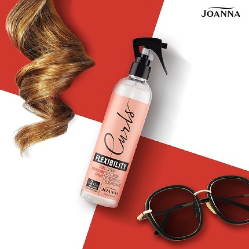 JOANNA Professional Curls Curl Spray Provides Resistance and Elasticity 300ml
