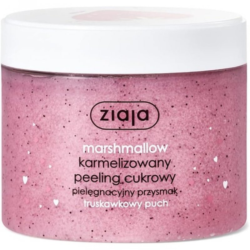 Ziaja Marshmallow Caramelized Sugar Scrub Strawberry 300ml