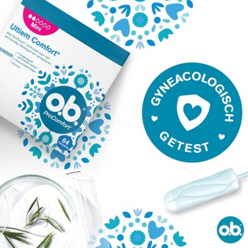 o.b. ProComfort Mini Tampons for Light to Normal Menstrual Days