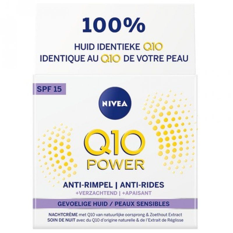 Nivea Q10 Power Sensitive Day Cream with Spf 15 50ml