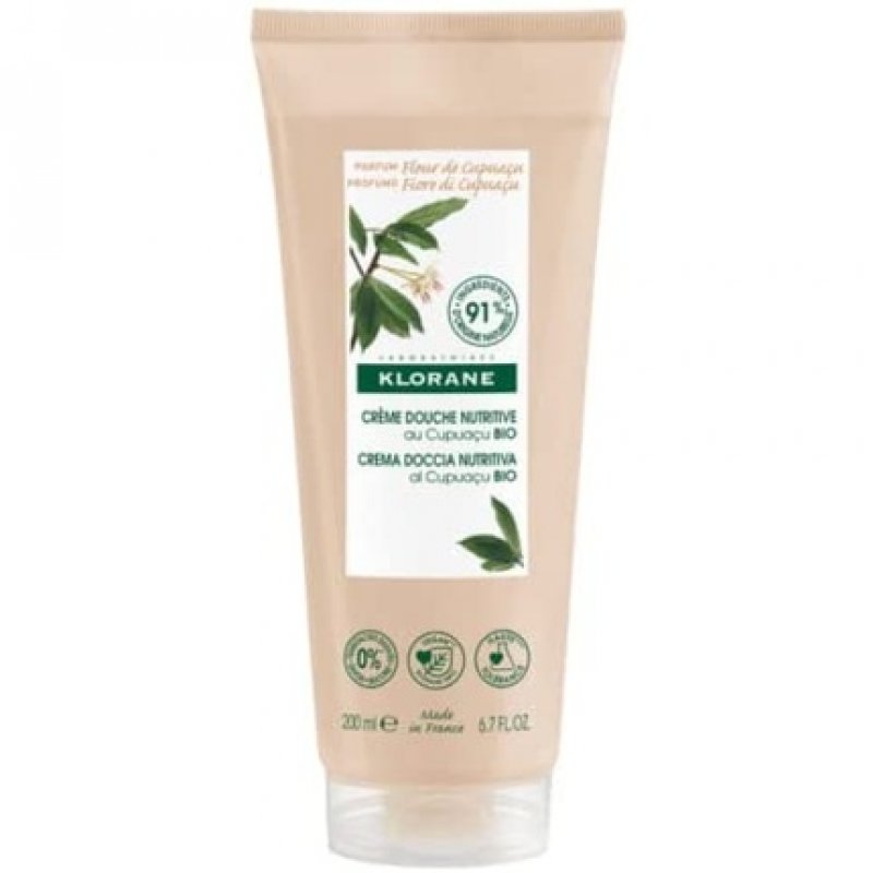 Klorane Nourishing Shower Cream with Cupuaçu Organic Flower 200ml