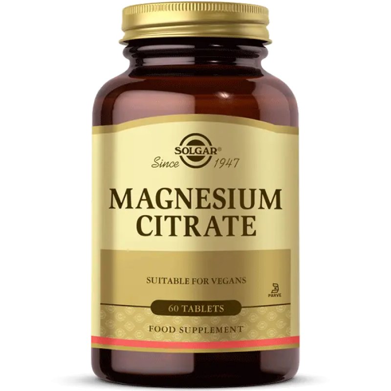 Solgar Magnesium Citrate Magnésium