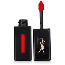 Yves Saint Laurent Vernis A Levres Vinyl Cream Lip Stain 406 Orange Electro 0.18 Ounce