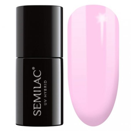 Semilac UV Nail Polish Pink Smile 056 7ml - Colorful and Long-Lasting Nail Polish for Intensive Nails