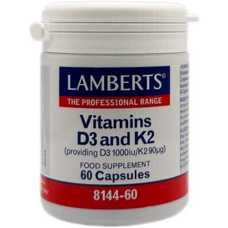 Lamberts Vitamins D3 and K2 60 Capsules