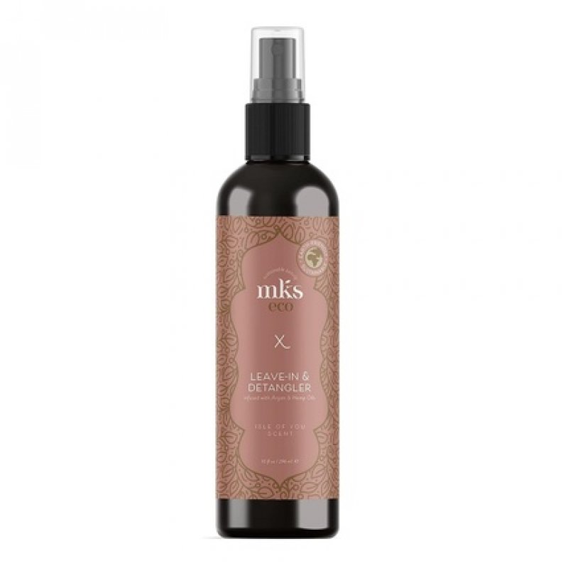 MKS eco X Leave-In Treatment & Detangler with Moroccan Argan Oil and Hemp Seed Oil 10 Fl Oz