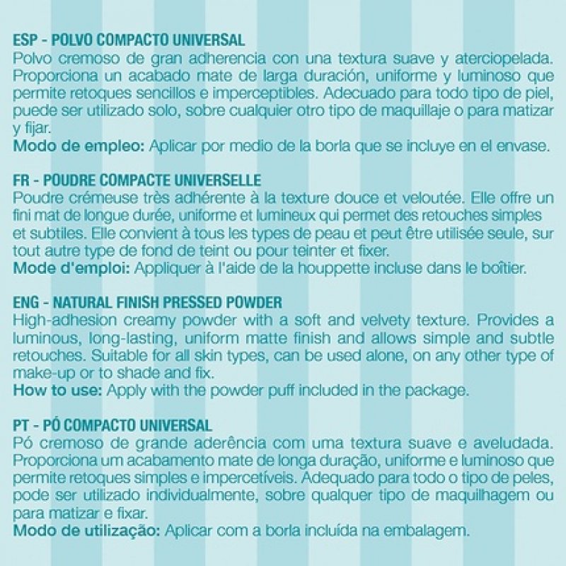 Cedib Paris Universal Compact Powder No. 23 200g