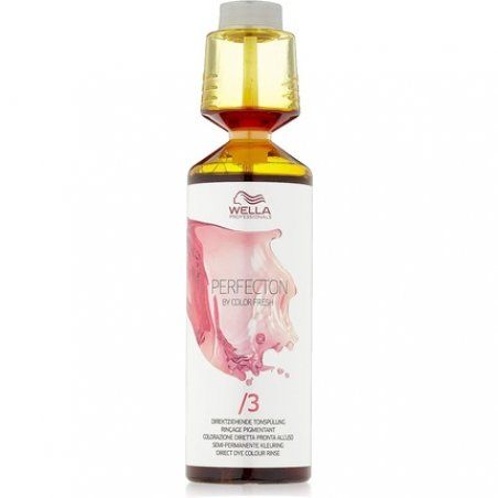 WELLA Perfection By Color Fresh Semi-Permanent Hair Colour 3 Gold 250ml
