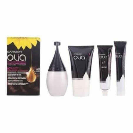 Garnier Olia permanent coloring 4.0 brown