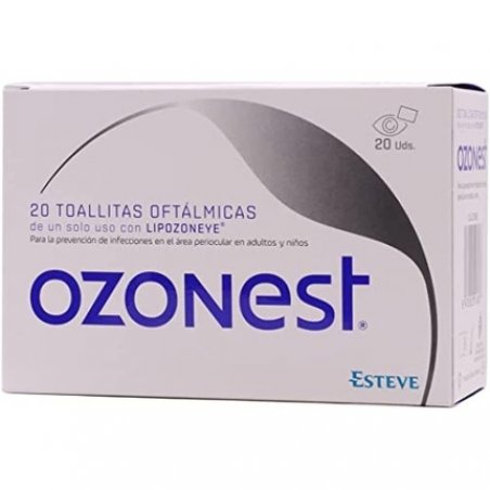 Esteve Pharmaceuticals Ozonest Ophthalmic Wipes 20 Es