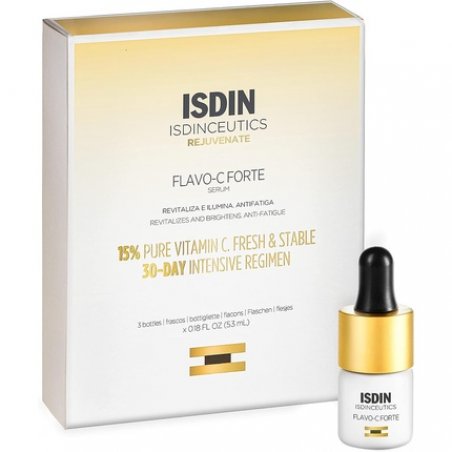 ISDIN Isdinceutics Flavo C Forte Serum Antioxidant Intensive Serum 3 Bottles
