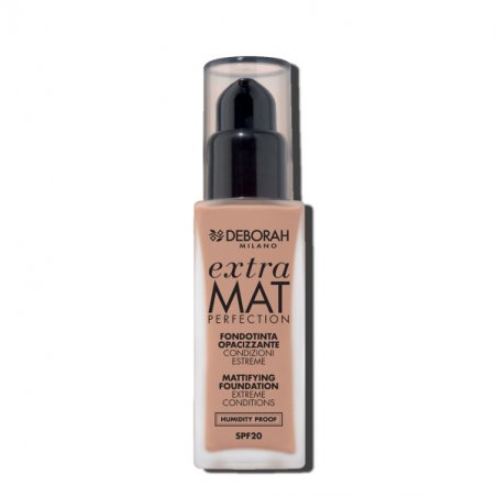 Deborah Milano Extra Mat Perfection 30 ml 36 g Flacon pompe Liquide 04 Apricaot