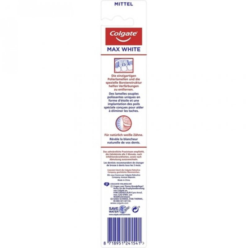 Colgate Max White Toothbrush Medium