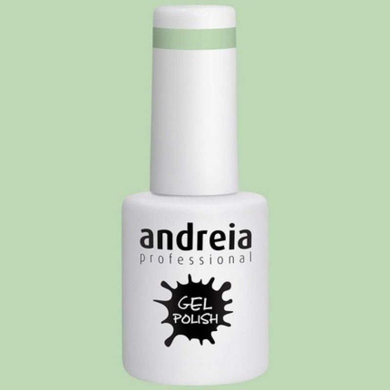 Andreia Semi-Permanent Nail Gel Polish for UV/LED Lamp Intense Shine and 4 weeks Lasting French Manicure Nail Gel