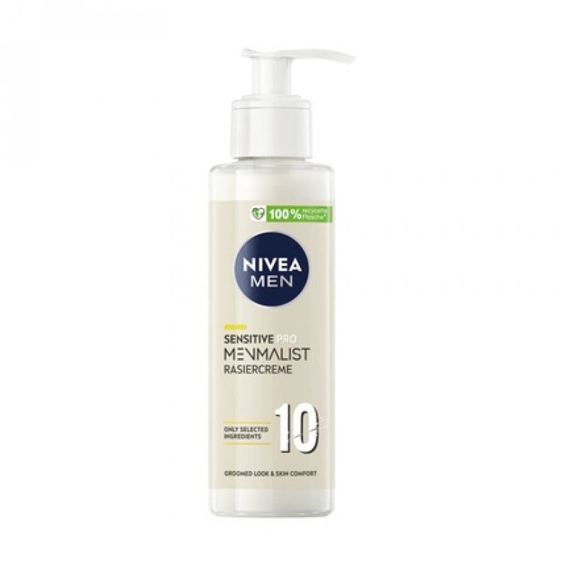 NIVEA MEN Sensitive Pro Minimalist Shaving Cream 200ml
