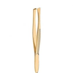 Donegal Gold Angled Cosmetic Tweezers 1092 (P1)