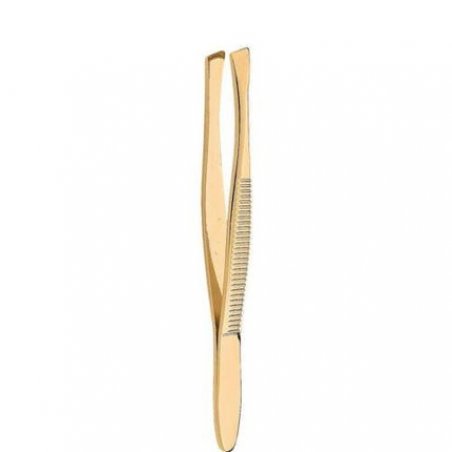 Donegal Gold Angled Cosmetic Tweezers 1092 (P1)