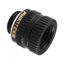 PHANTEKS Glacier M-F Rotary Adapter gerade G1/4 Zoll AG auf G1/4 Zoll IG - schwarz