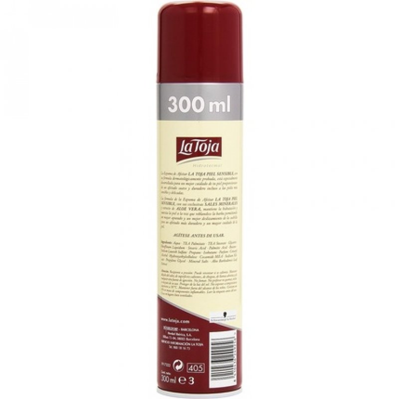 Hidrotermal Shaving Foam for Sensitive Skin Spray 250ml 50ml