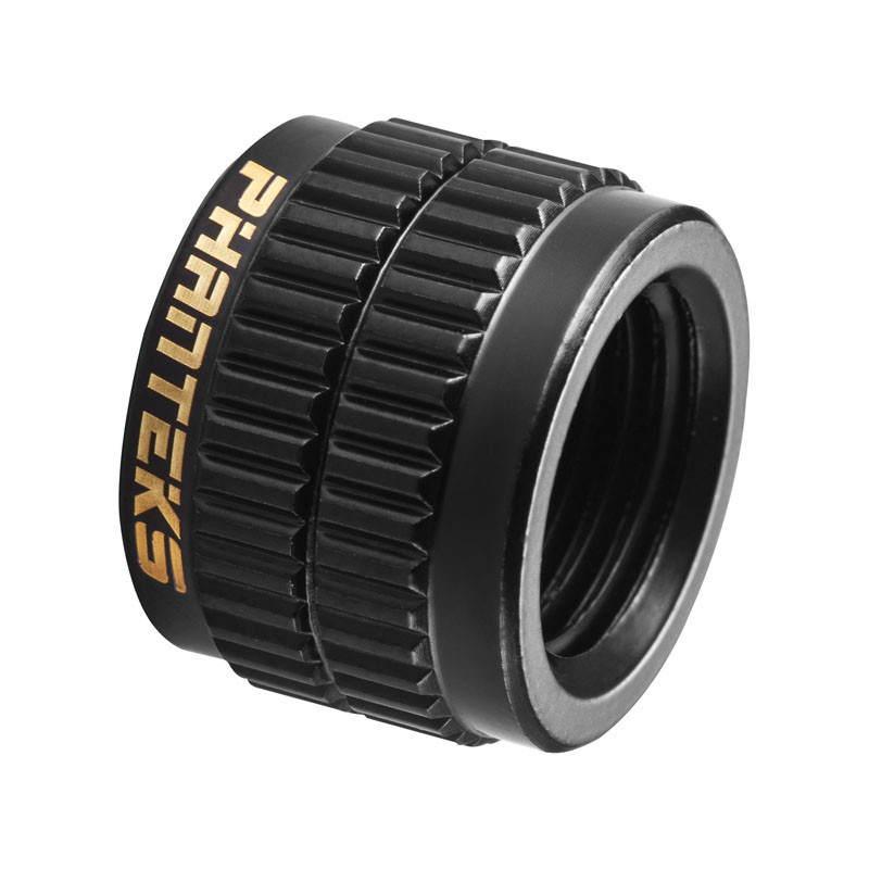 PHANTEKS Glacier Adapter gerade G1/4 Zoll IG auf G1/4 Zoll IG - schwarz