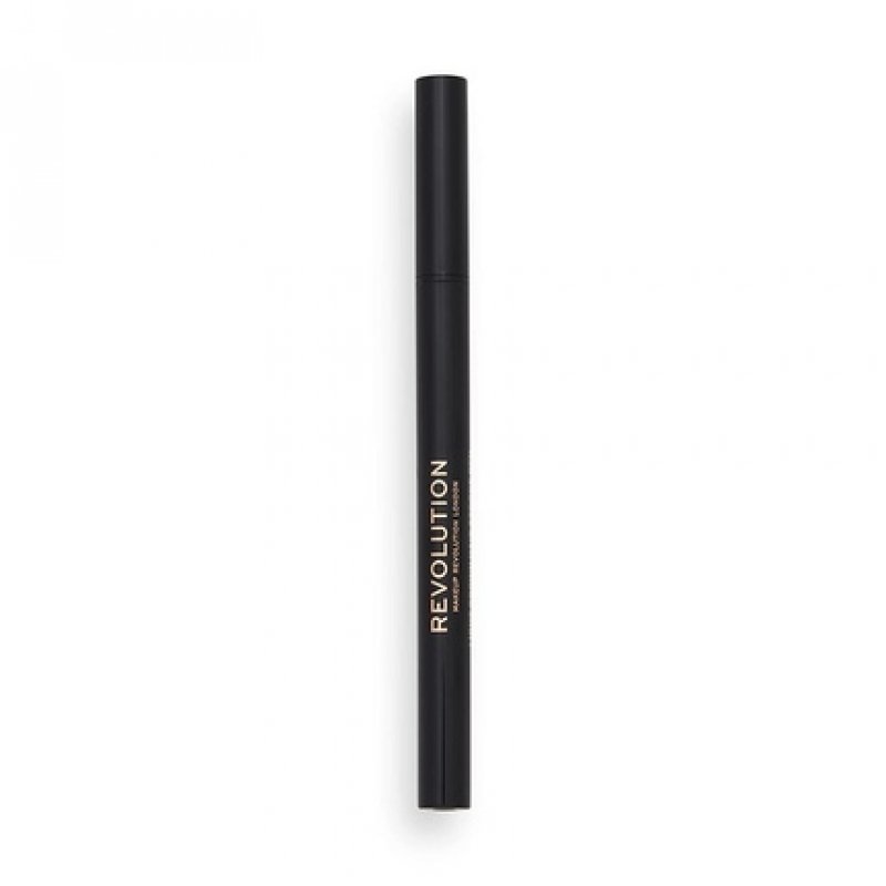 Makeup Revolution Hair Stroke Eyebrow Pen Dark Brown 0.5ml