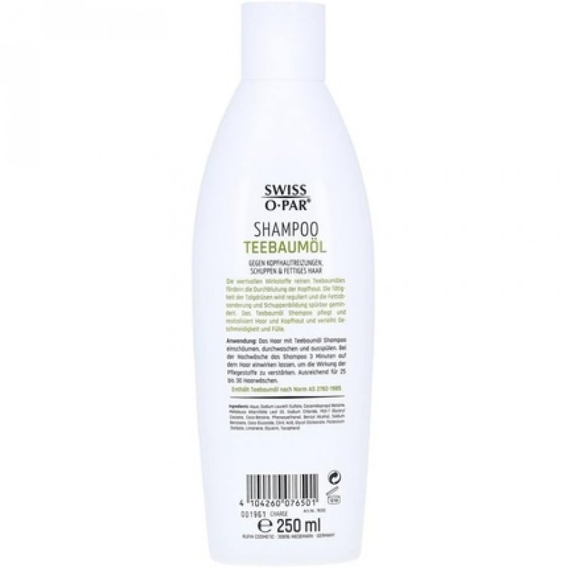 Swiss O-Par Tea Tree Oil Treatment Shampoo 250ml