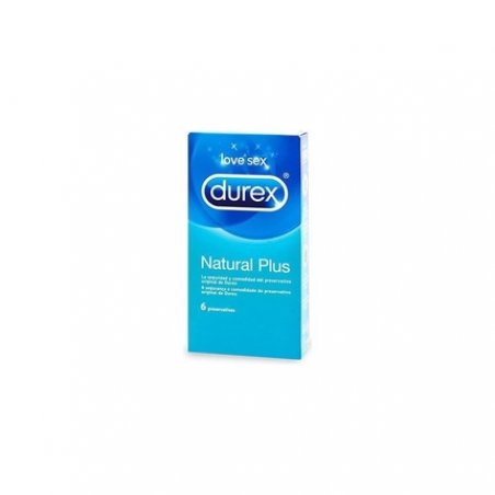 Durex Natural Plus Condoms 6 Units