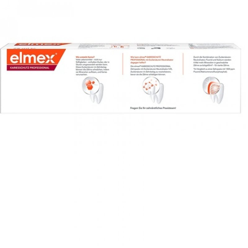 Elmex Toothpaste Caries Protection Professional, 1 X 75 Ml - Toothpaste For