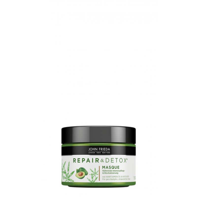 JOHN FRIEDA Detox & Repair masque pour cheveux 250 ml Femmes