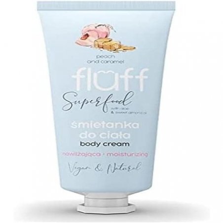Fluff Body Cream Moisturizing Peach & Caramel 150ml
