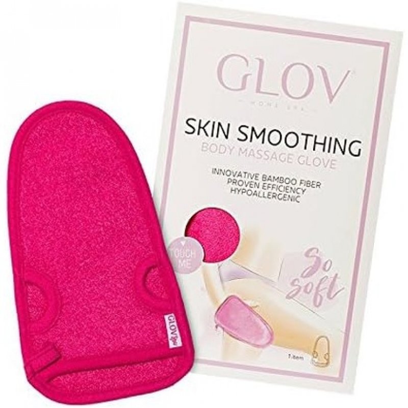 GLOV Skin Smoothing Body Massage Glove - Smooth Red