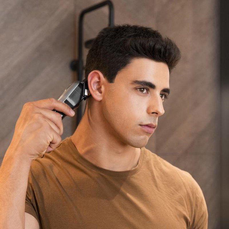 Cecotec 04218 tondeuse à cheveux Noir, Gris Lithium-Ion (Li-Ion)