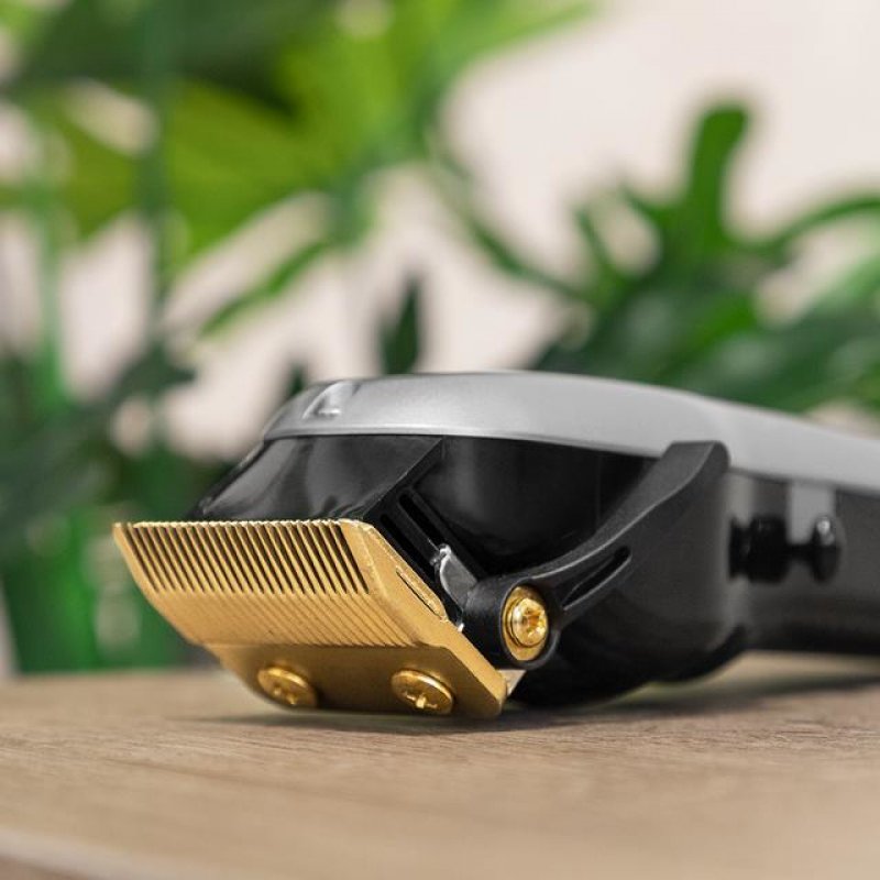 Cecotec Bamba PrecisionCare Wet&Dry Hair Clipper with Stainless Steel and Titanium Coating, Lithium Battery, Battery