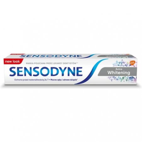 Sensodyne Rapid Action Whitening Toothpaste 75ml