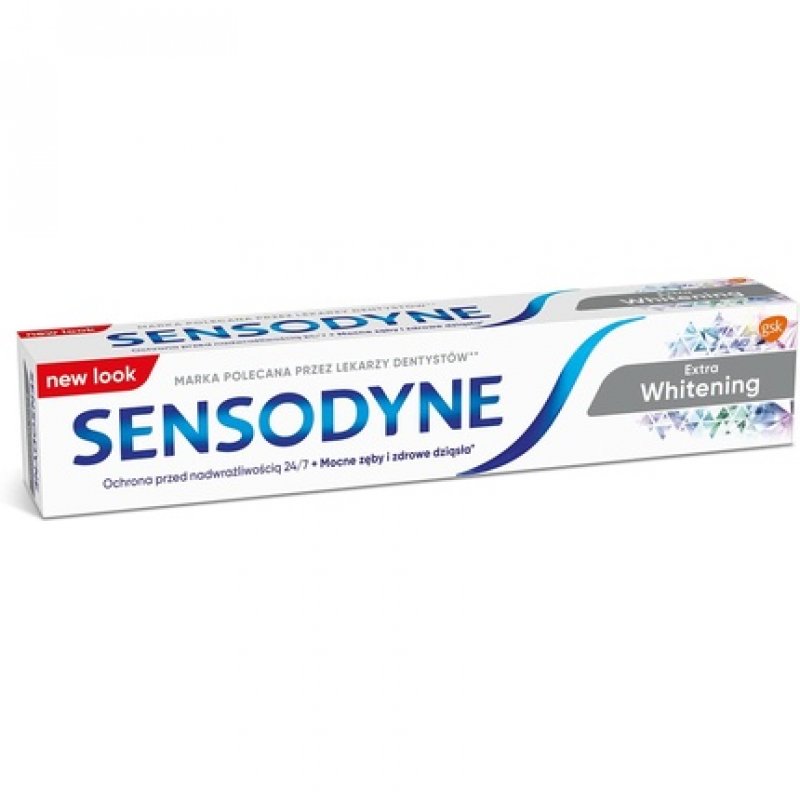 Sensodyne Rapid Action Whitening Toothpaste 75ml