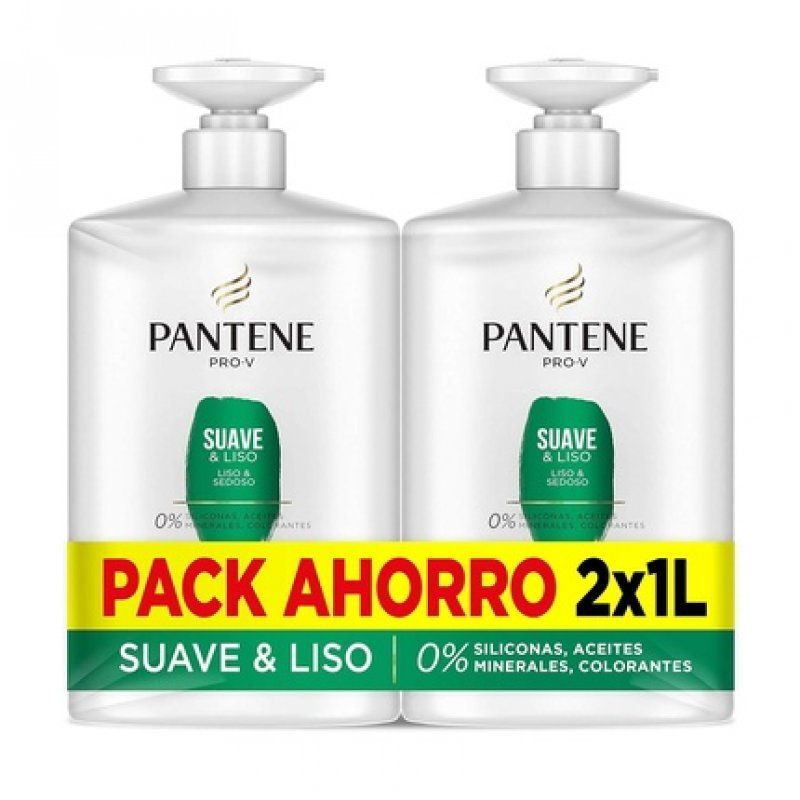 Pantene Nutri Pro-V Shampoo Formula Pro-V Antioxidants for Frizzy and Rebellious Hair 2 x 1000ml Pantene Gentle and
