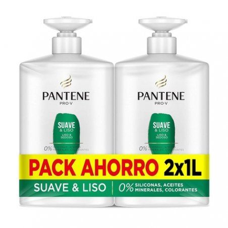 Pantene Nutri Pro-V Shampoo Formula Pro-V Antioxidants for Frizzy and Rebellious Hair 2 x 1000ml Pantene Gentle and