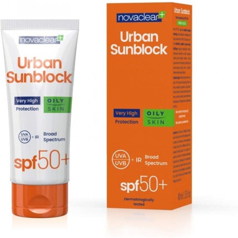 Novaclear SPF 50 Face Cream for Oily Skin 40ml High Sun Protection