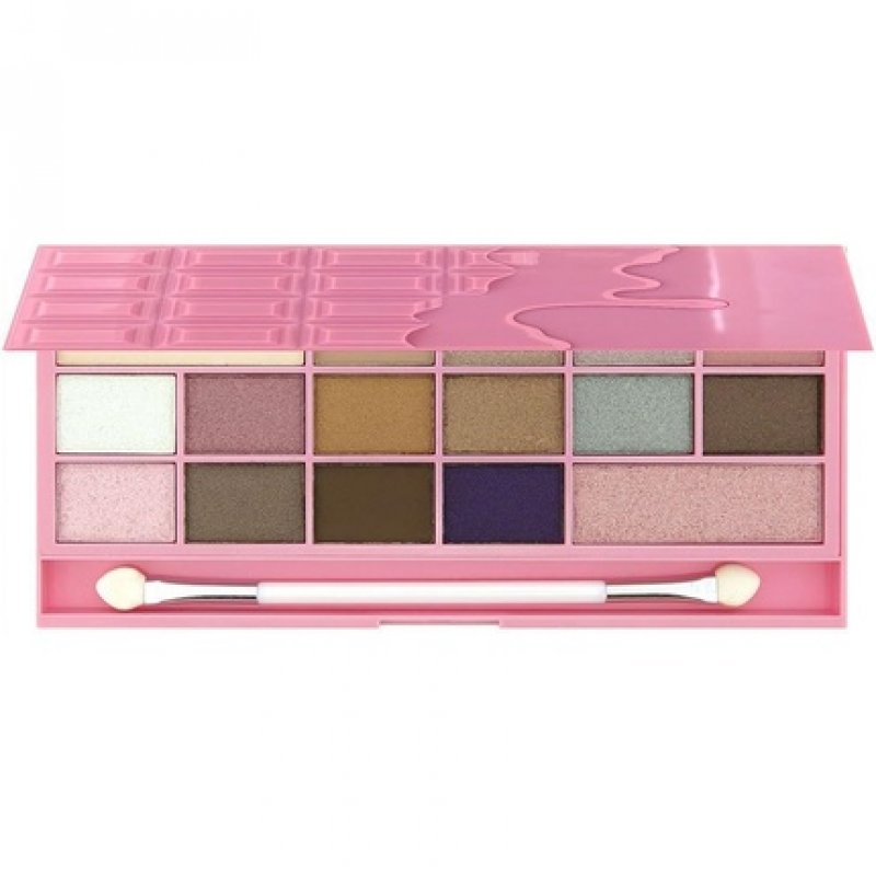 Makeup Revolution I Heart Makeup Eyeshadow Palette - I Heart Chocolate Pink Fizz Mixed 22g