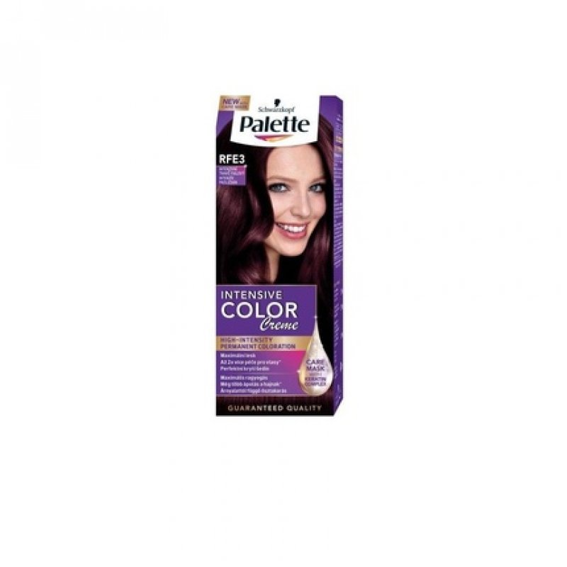 Palette Intensive Color Creme Rfe3 Intensive Aubergine Permanent Hair Color
