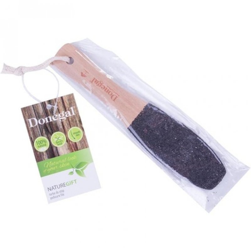 Double-Sided Pedicure File with Quartz for Smooth Feet - Natural Gift (2545)