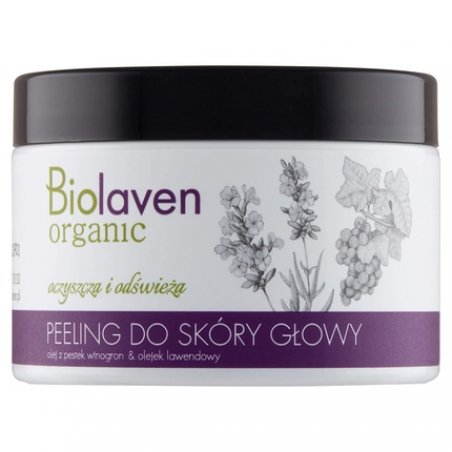 BIOLAVEN SYLVECO Scalp Scrub with Grape Seed Oil and Lavender Oil 155g